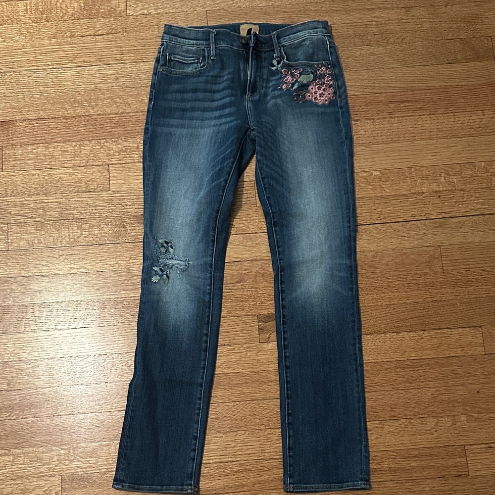 Driftwood Audrey Embroidered jeans -27